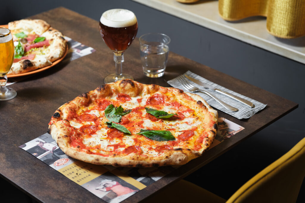 area 18 pizzeria food & beverage​
