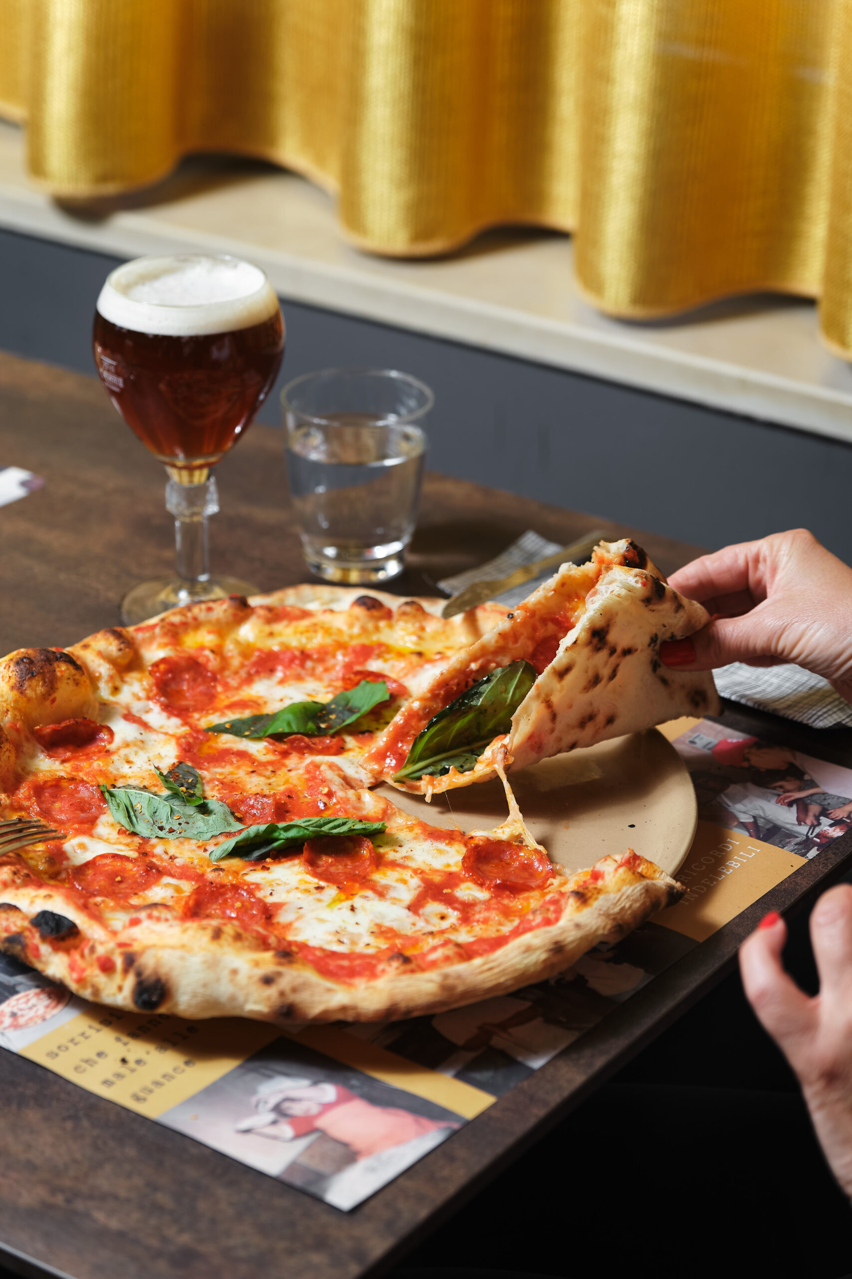 area 18 pizzeria food & beverage​